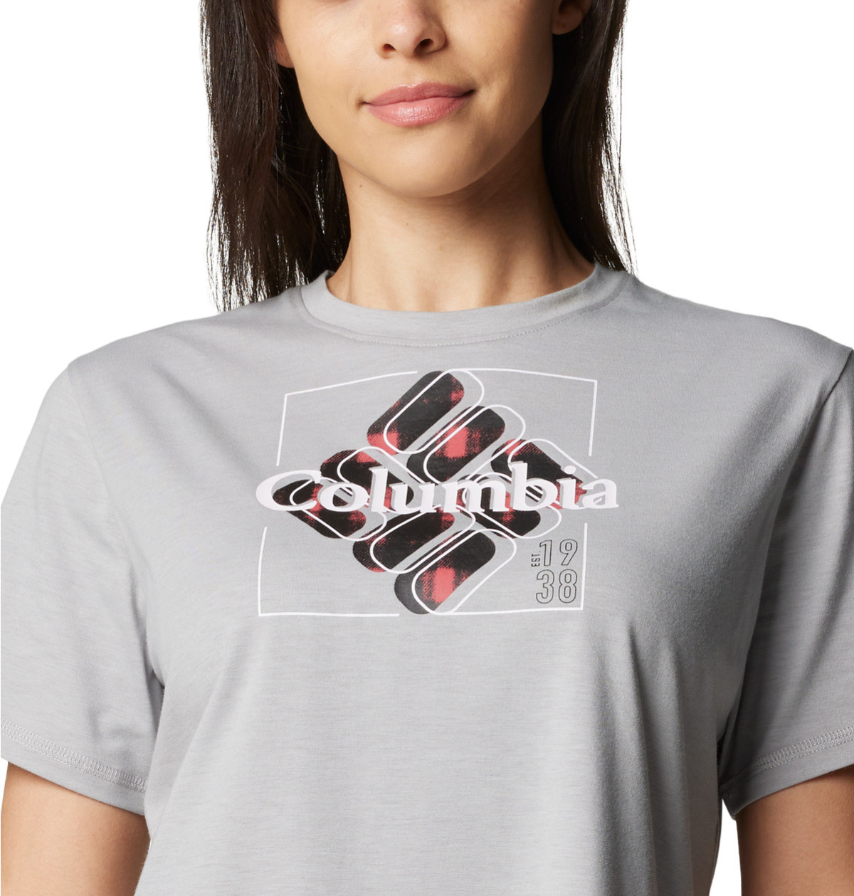 Camiseta Sun Trek SS Graphic Mujer