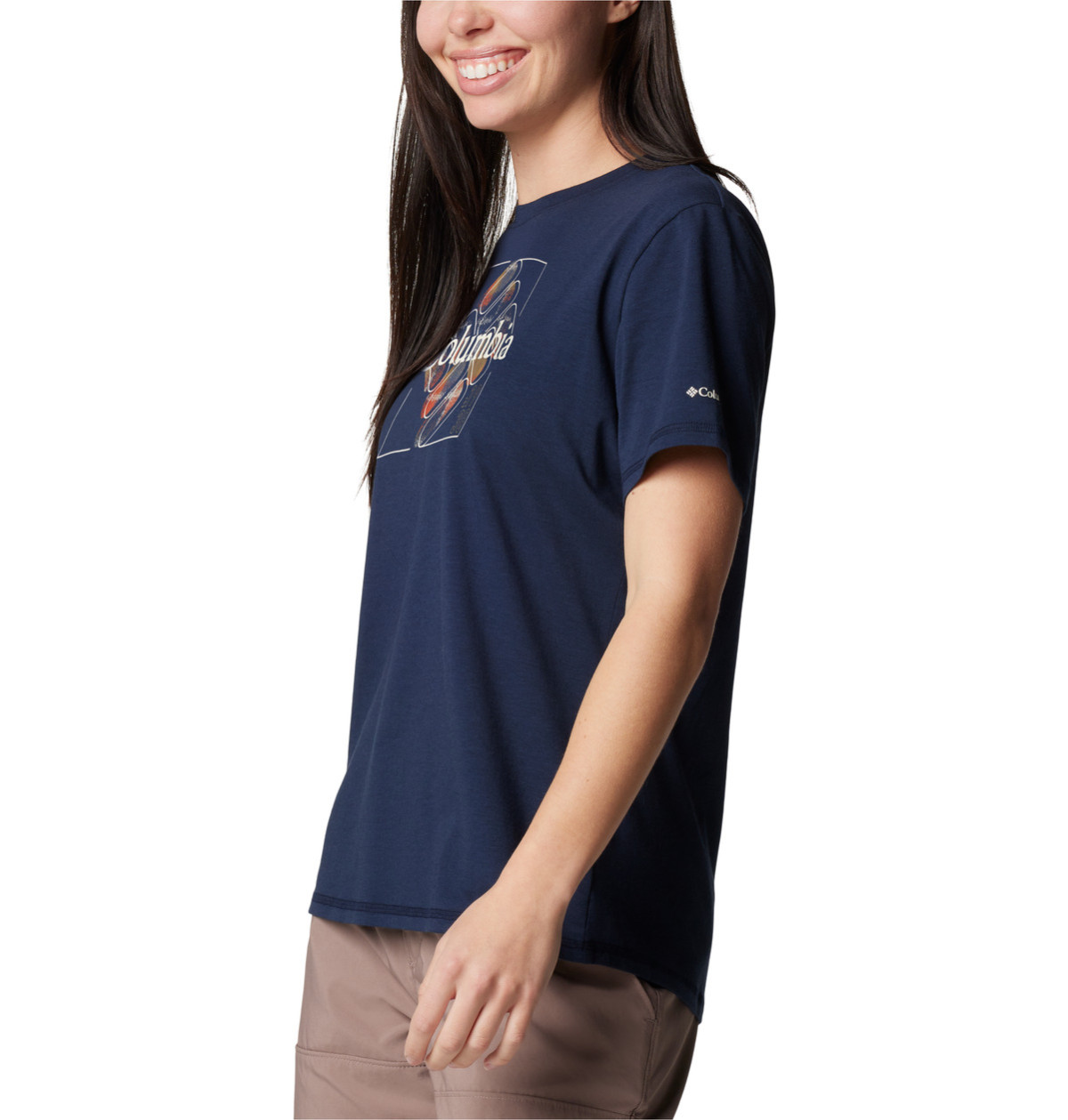 Camiseta Sun Trek SS Graphic Mujer