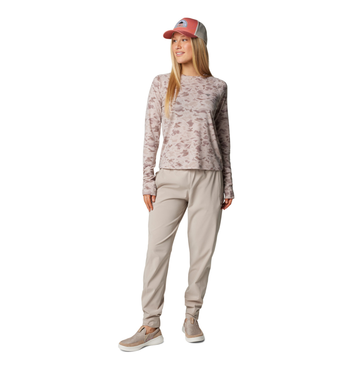 Camiseta PFG Uncharted Knit Mujer