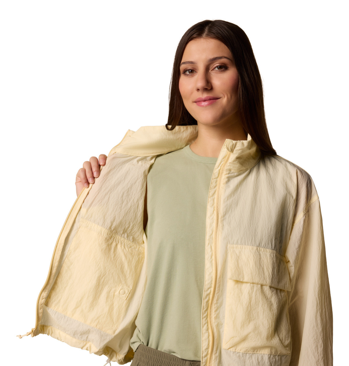 Cortavientos Paracutie™ Cropped Cargo Mujer